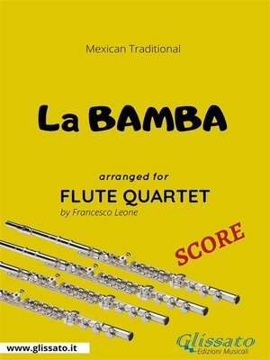 cover image of La Bamba--Flute Quartet SCORE